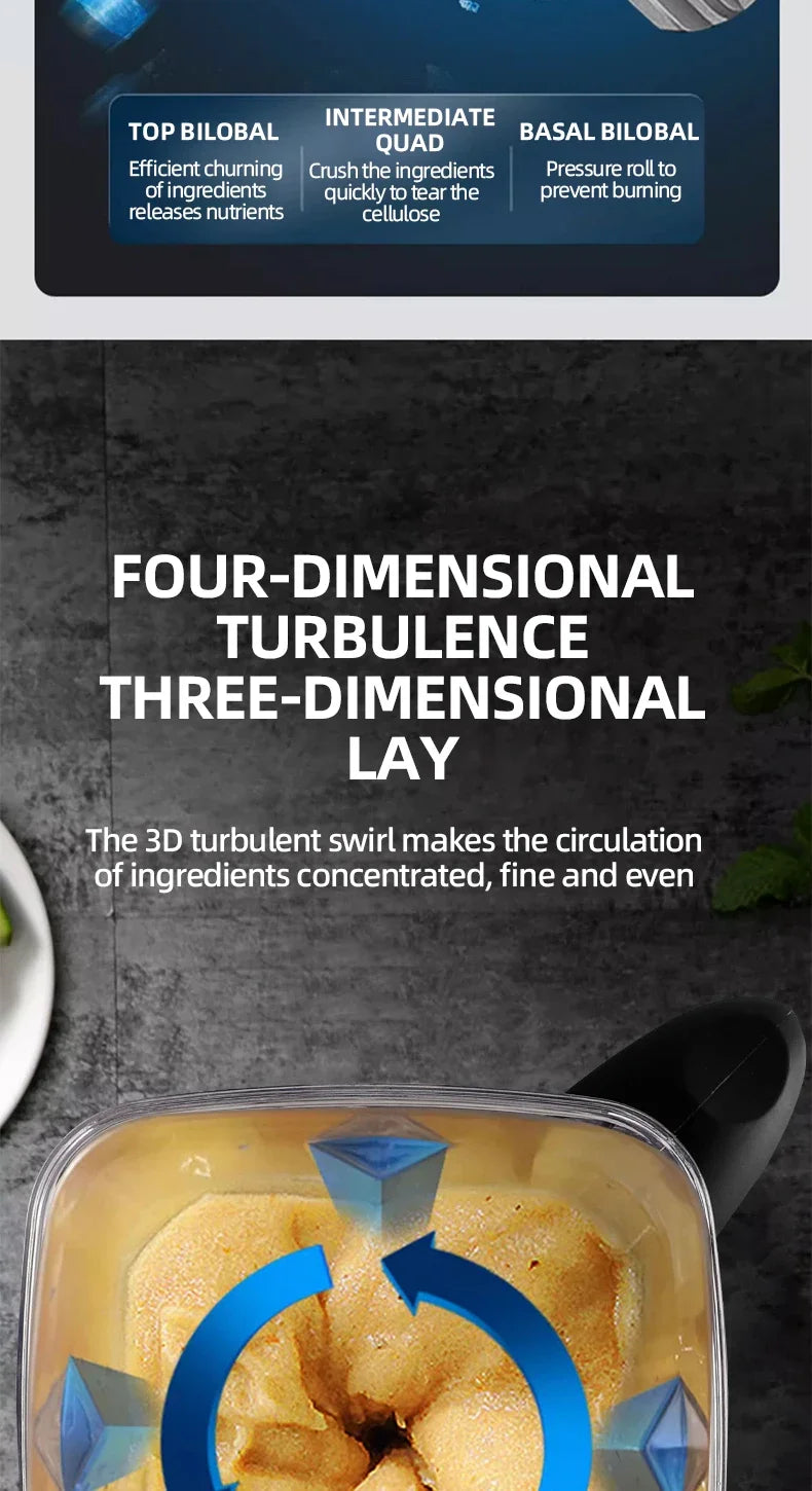 Balashov 2-in-1 High-Power Blender