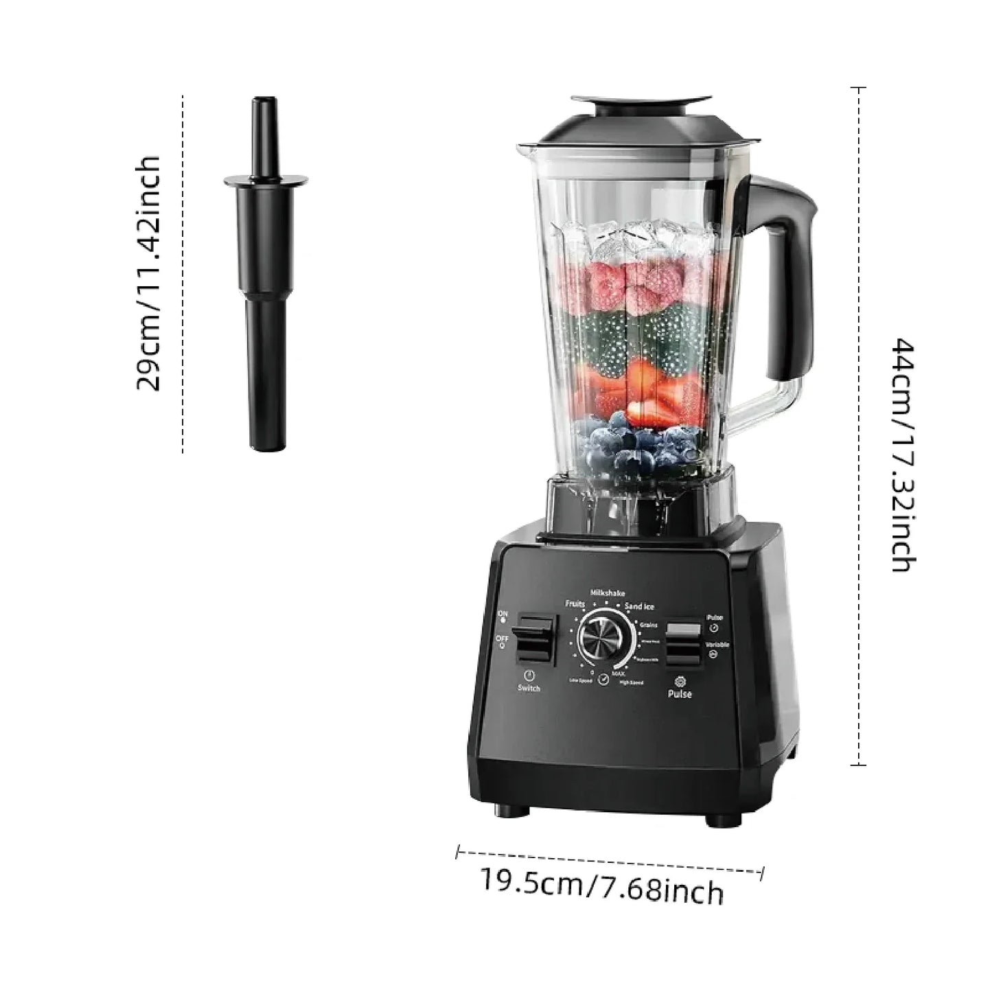 Balashov 2-in-1 High-Power Blender