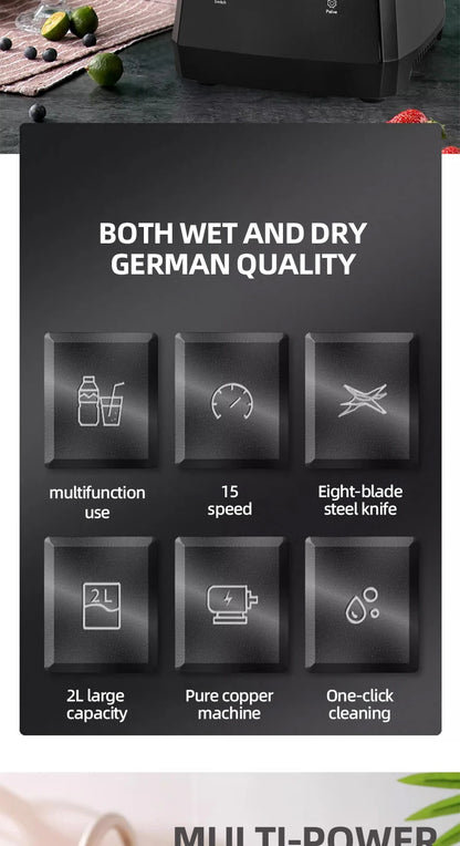 Balashov 2-in-1 High-Power Blender