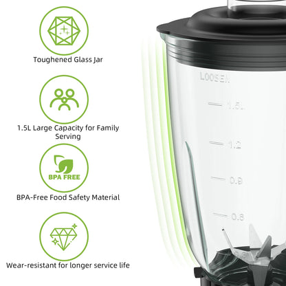 BioloMix 1300W High-Power Blender